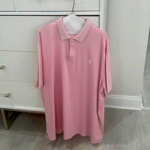 Polo by Ralph Lauren, beautiful color, pink shorts, sleeve, a golfers dream